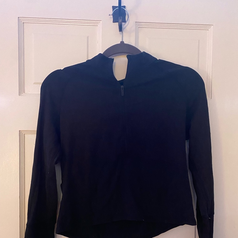 Lululemon quarter zip cropped running jacket